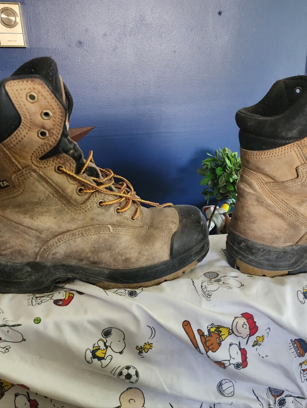 Dakota Work Boots Size 9 Mens Steel Toed